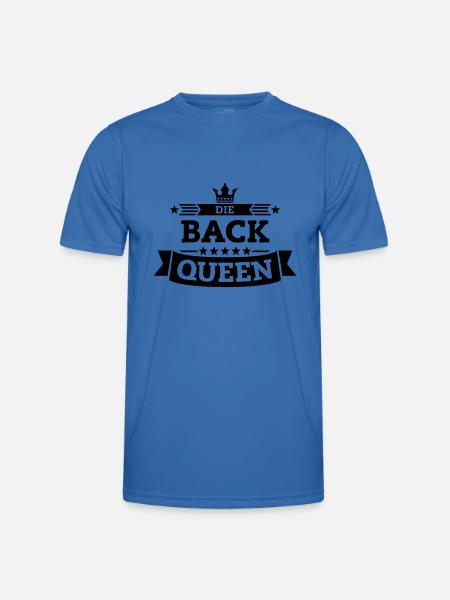 Die Back-Queen - Männer Funktions-T-Shirt - Königsblau