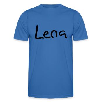 lena - Männer Funktions-T-Shirt - Königsblau - Vorne - AI Model Male 178 dark (178cm)