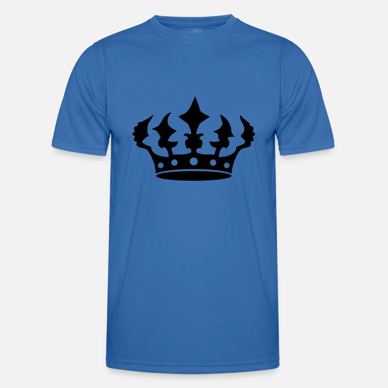 Conception de couronne dentelée T-shirt sport Homme