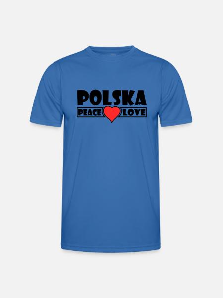 Polska - Polen - Männer Funktions-T-Shirt - Königsblau