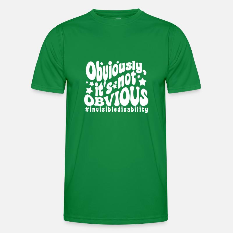 Invisible disability Men's Functional T-Shirt