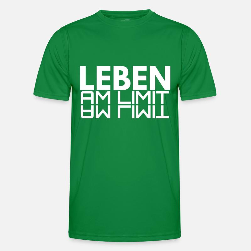 LEBEN AM LIMIT Männer Funktions-T-Shirt