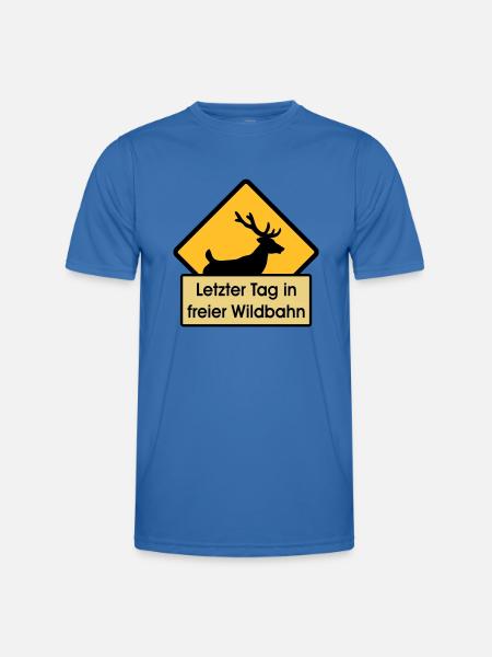 Junggeselle - Männer Funktions-T-Shirt - Königsblau