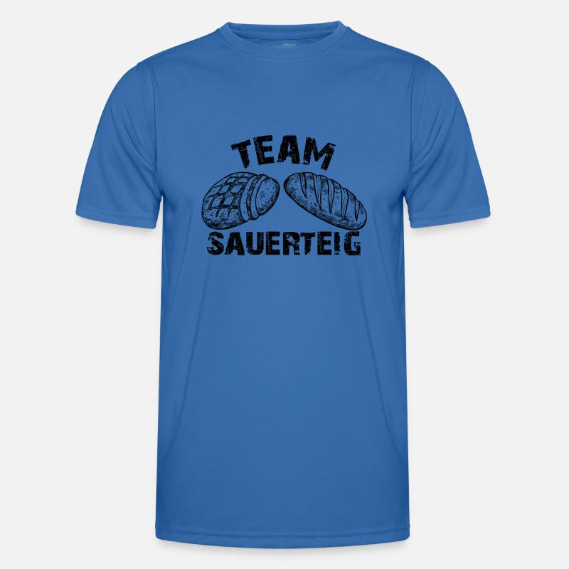 Team Sauerteig - selber backen ist die Devise Männer Funktions-T-Shirt