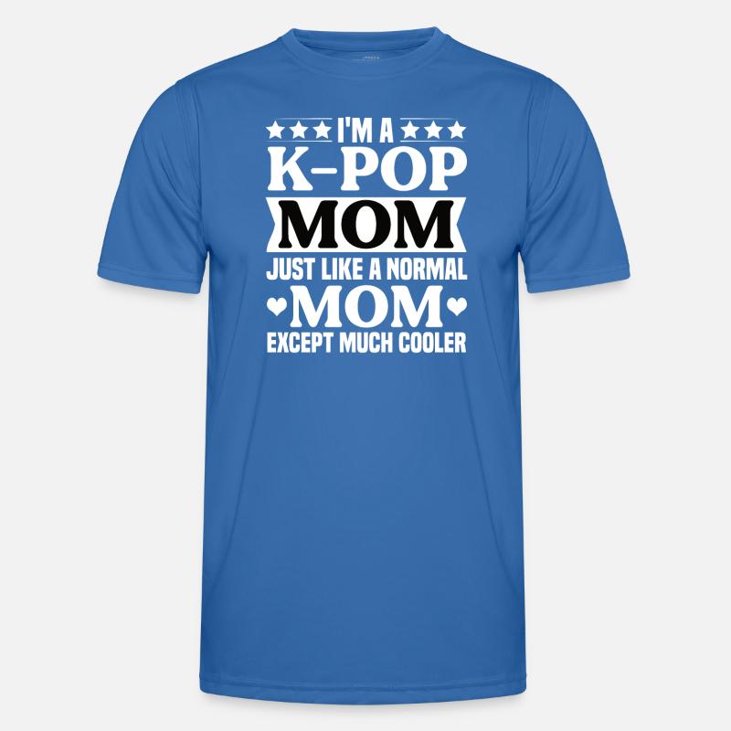 K-Pop Kpop Mama Geschenkidee - Männer Funktions-T-Shirt - Königsblau