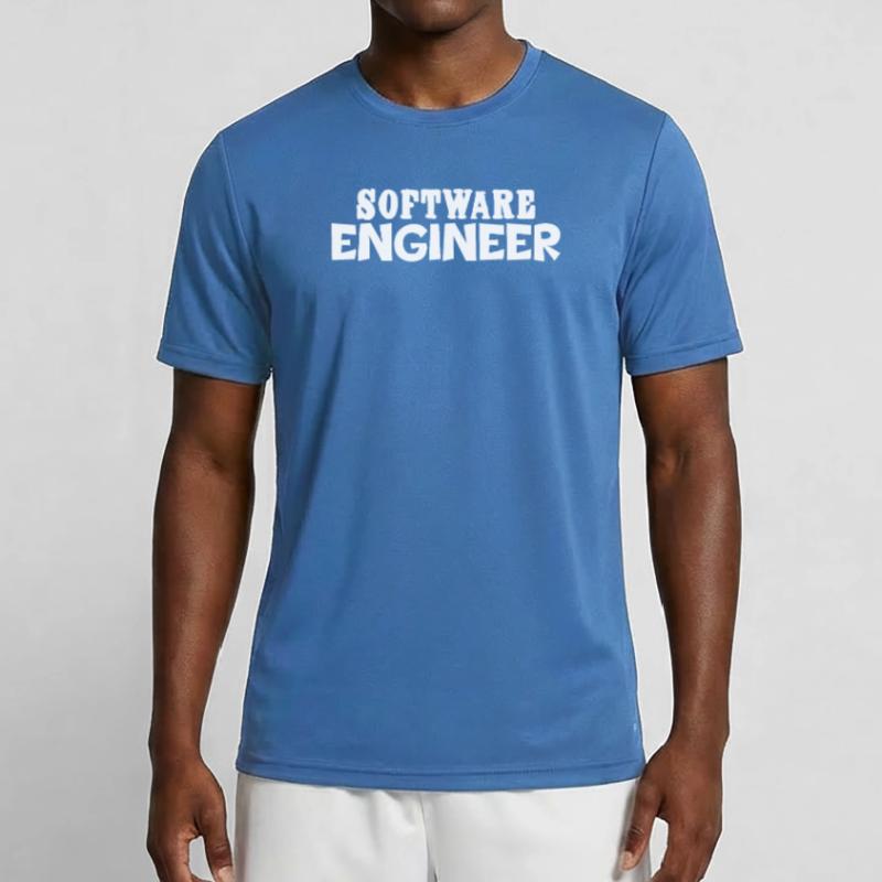 Software Developer Programmer Gift Men's Functional T-Shirt