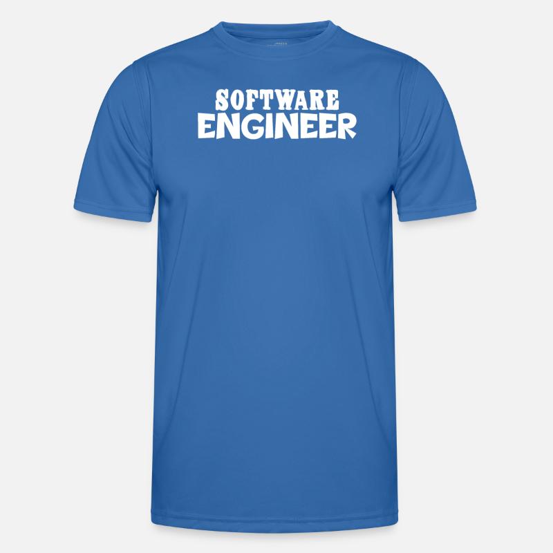 Softwareentwickler Programmierer Geschenk - Männer Funktions-T-Shirt - Königsblau