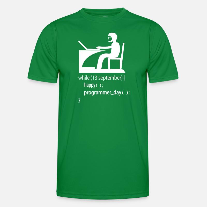 Softwareentwickler Programmierer Geschenk Männer Funktions-T-Shirt