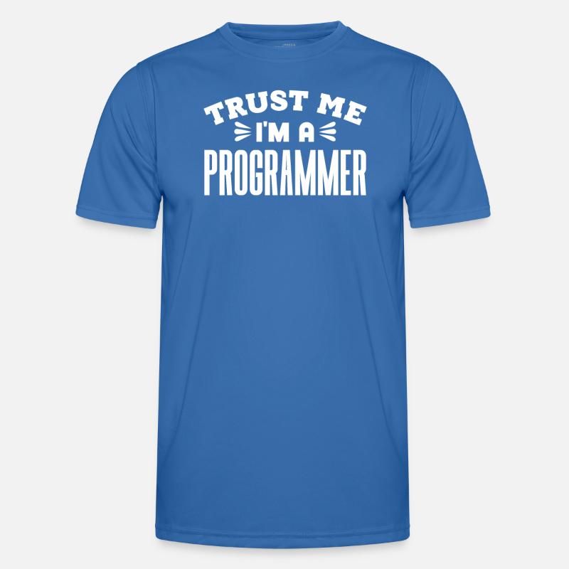 Softwareentwickler Programmierer Geschenk - Männer Funktions-T-Shirt - Königsblau