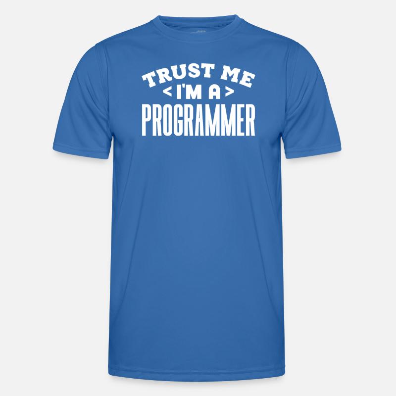 Softwareentwickler Programmierer Geschenk - Männer Funktions-T-Shirt - Königsblau