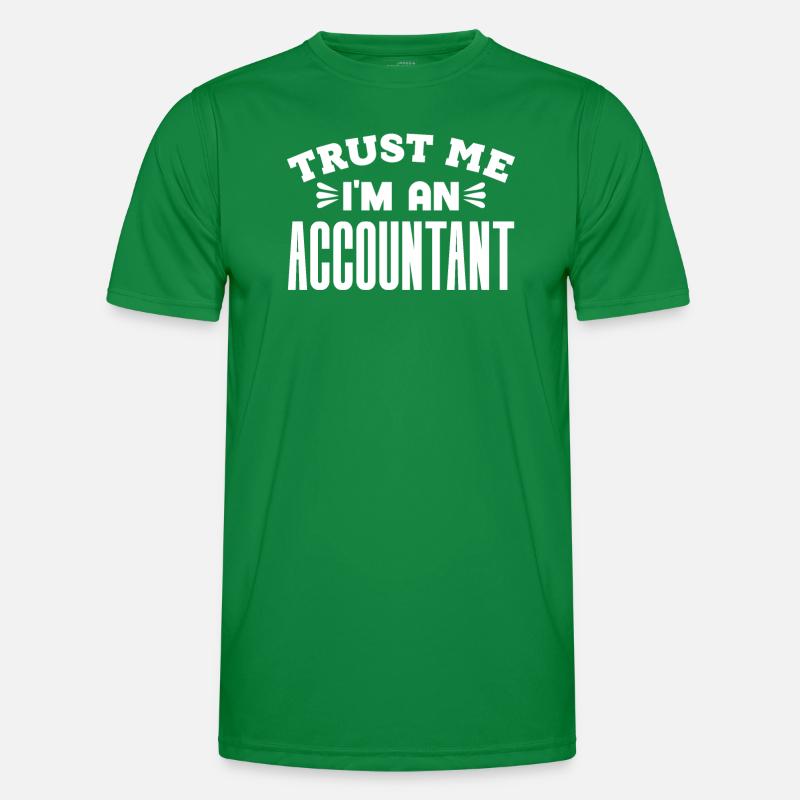 Profession comptable Comptable financier Comptable T-shirt sport Homme