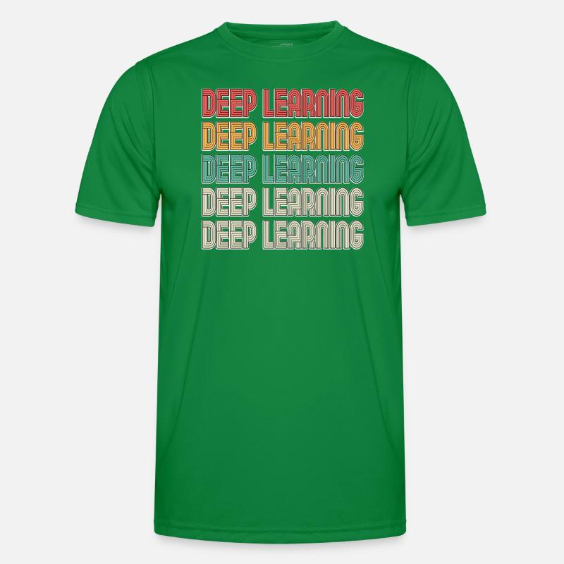 Deep Learning Machine Learning AI KI Männer Funktions-T-Shirt