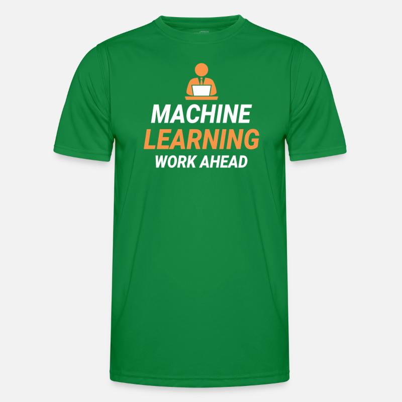 Deep Learning Machine Learning AI KI Männer Funktions-T-Shirt