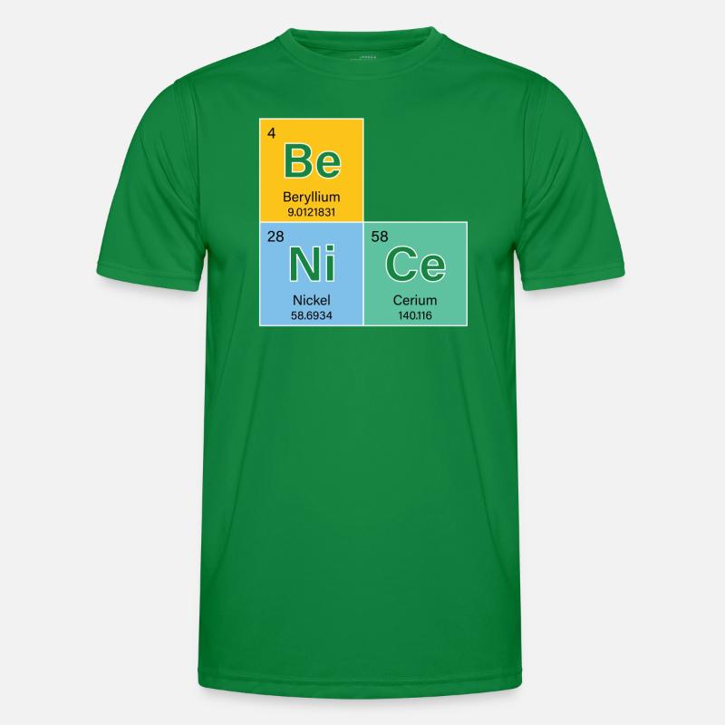Chemist Chemist Chemistry Studies Professor React Men's Functional T-Shirt