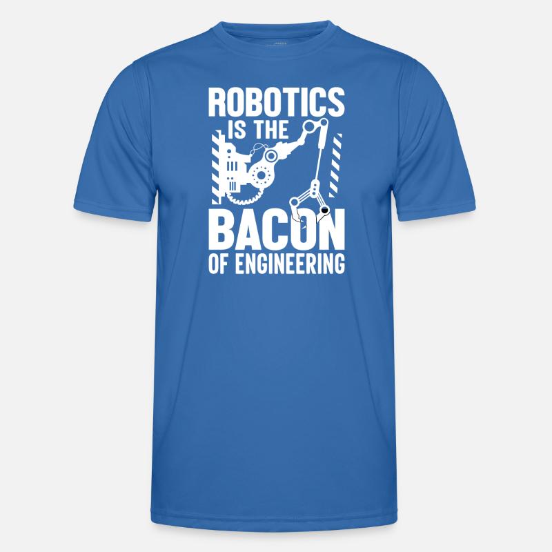 Roboter Programmierer Automatisierungstechniker - Männer Funktions-T-Shirt - Königsblau