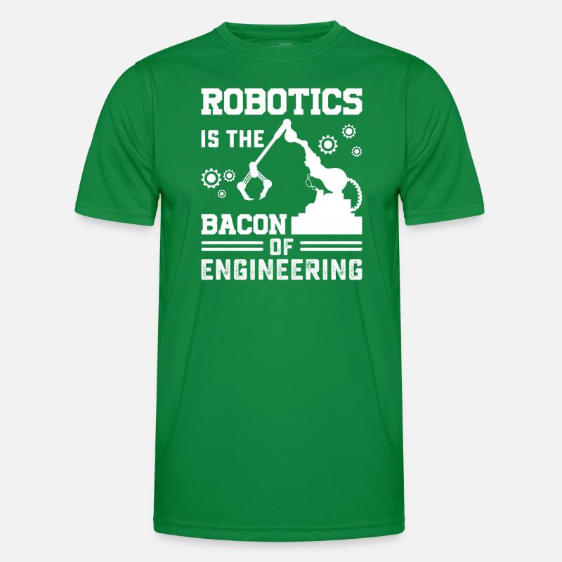 Robot Programmer Automation Technician Men's Functional T-Shirt
