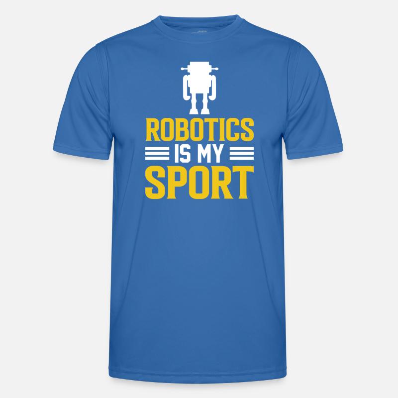 Roboter Programmierer Automatisierungstechniker Männer Funktions-T-Shirt