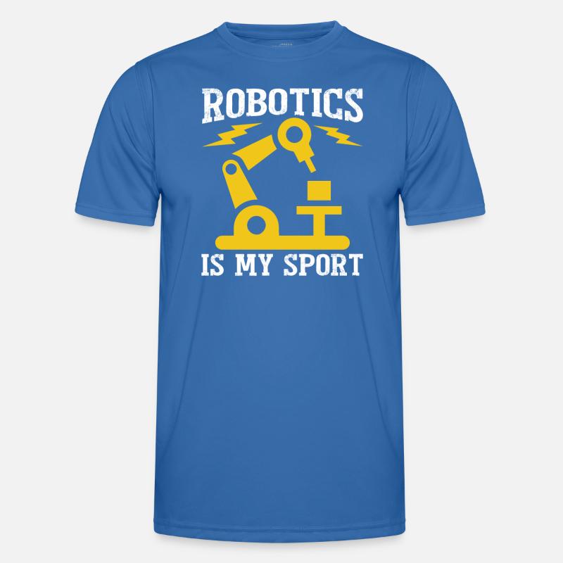 Robot Programmer Automation Technician - Men's Functional T-Shirt - royal blue