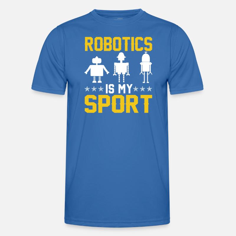 Robot Programmer Automation Technician - Men's Functional T-Shirt - royal blue