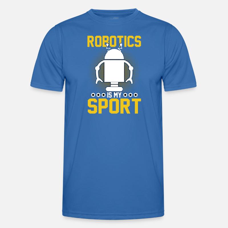 Robot Programmer Automation Technician - Men's Functional T-Shirt - royal blue