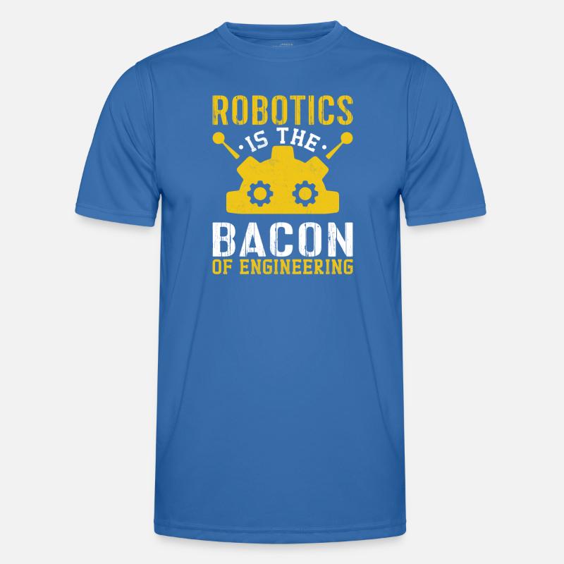 Roboter Programmierer Automatisierungstechniker - Männer Funktions-T-Shirt - Königsblau