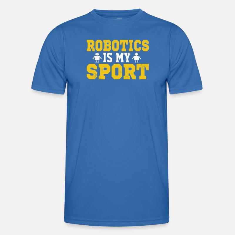 Programmeur de robots Technicien en automatisation T-shirt sport Homme