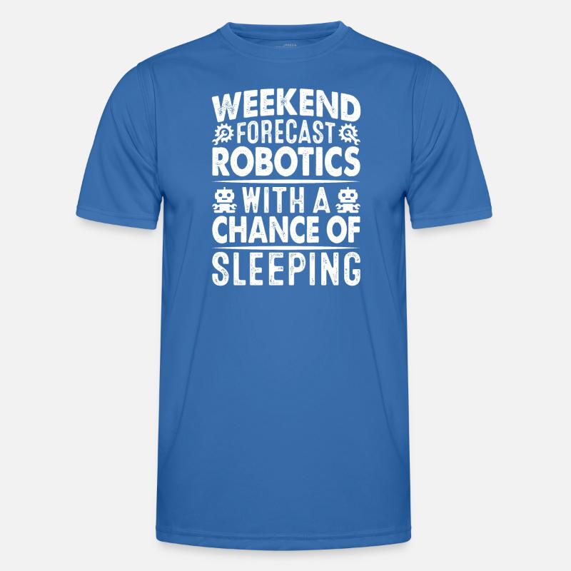 Robot Programmer Automation Technician - Men's Functional T-Shirt - royal blue