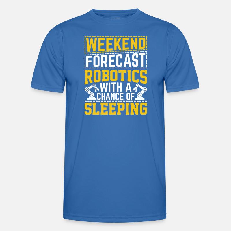 Robot Programmer Automation Technician - Men's Functional T-Shirt - royal blue