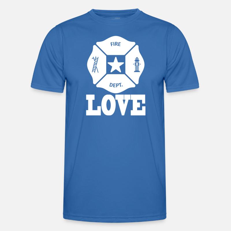 Firefighter Firefighting Gift Firefighter - Men's Functional T-Shirt - royal blue