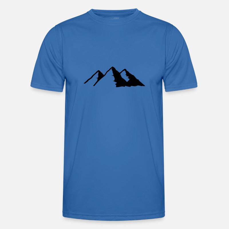 mountain - Men's Functional T-Shirt - royal blue