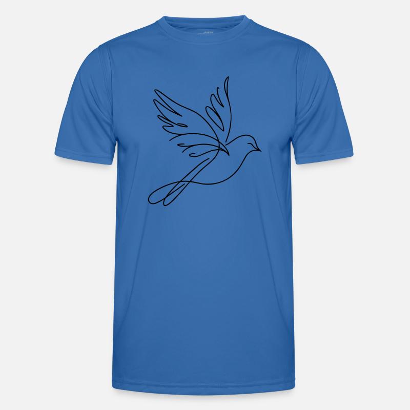 Vogel Männer Funktions-T-Shirt
