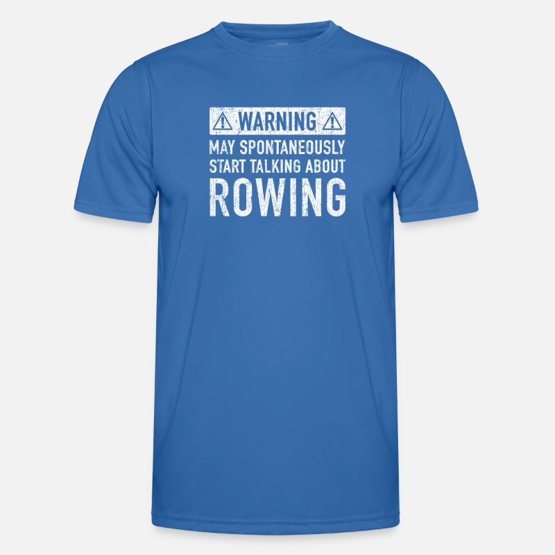 Original Rowing Gift: Order Here - Men's Functional T-Shirt - royal blue