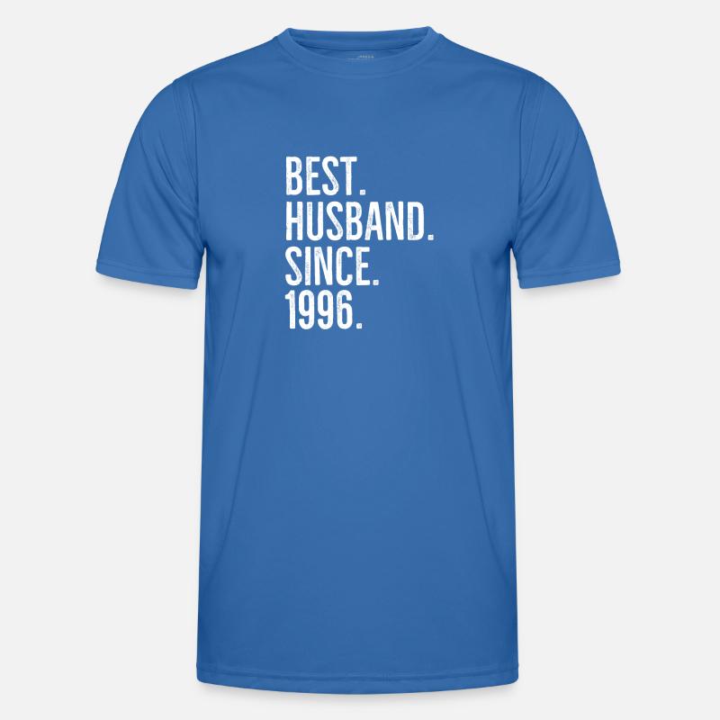 Bester Ehemann seit 1996 - Männer Funktions-T-Shirt - Königsblau