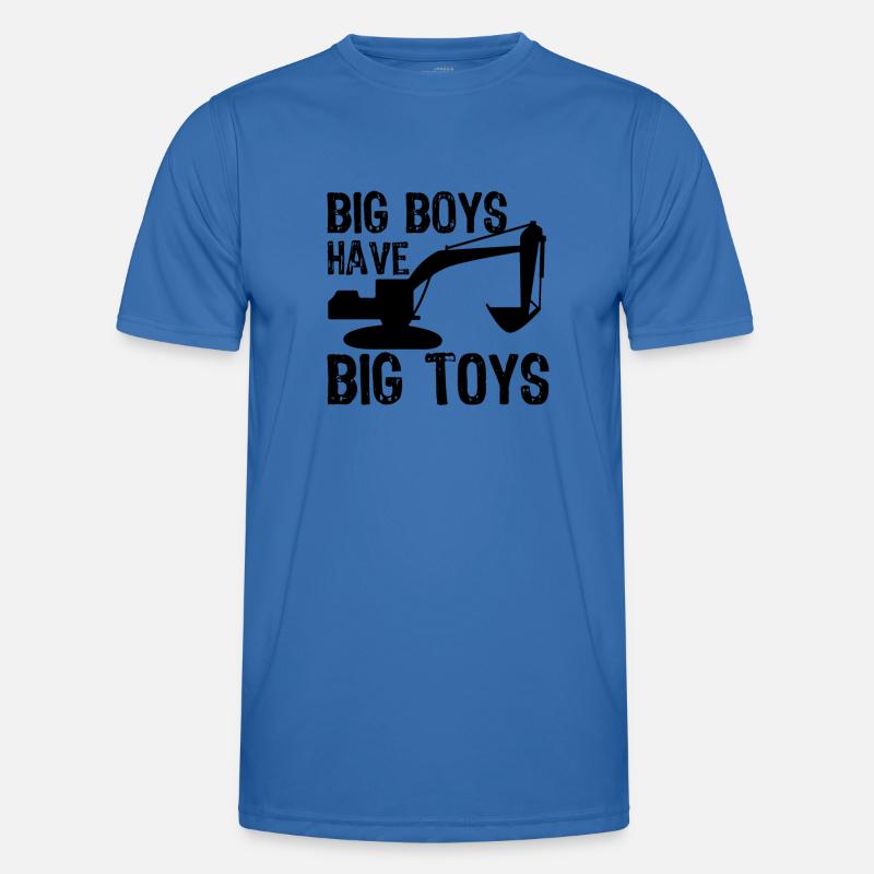 Baggerfahrer Männer Funktions-T-Shirt