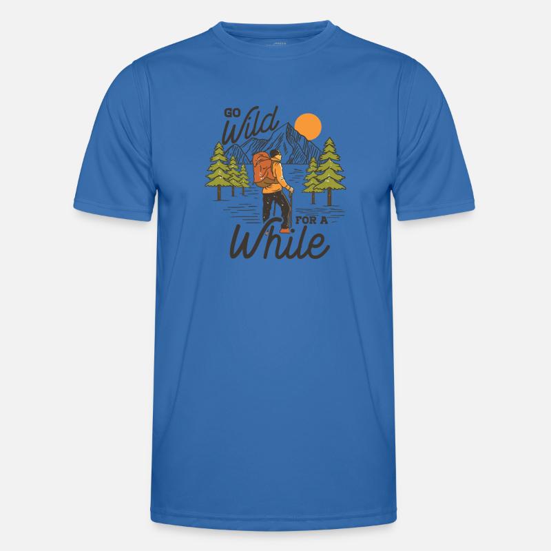 Go Wild for a while Men's Functional T-Shirt