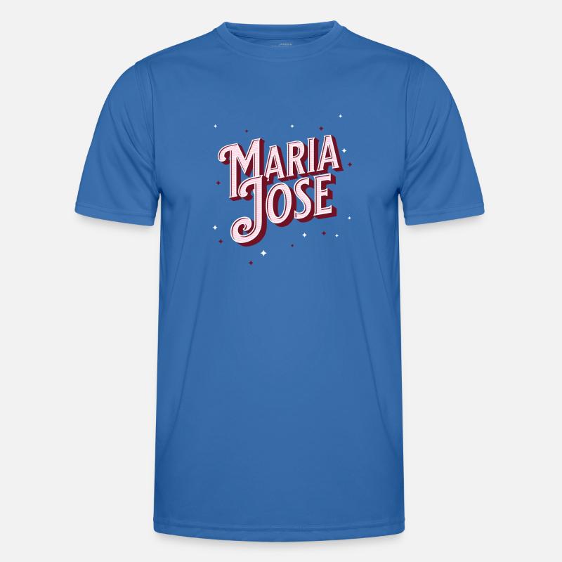 Maria Jose name personalized - Men's Functional T-Shirt - royal blue