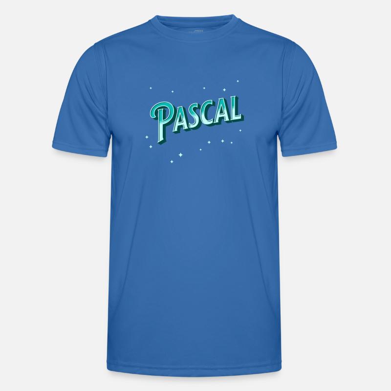 Pascal name personalized - Men's Functional T-Shirt - royal blue
