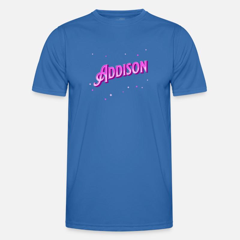 Addison name personalized - Men's Functional T-Shirt - royal blue