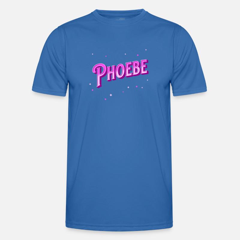 Phoebe name personalized - Men's Functional T-Shirt - royal blue