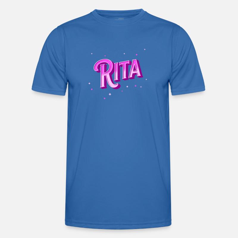 Rita's name personalized - Men's Functional T-Shirt - royal blue