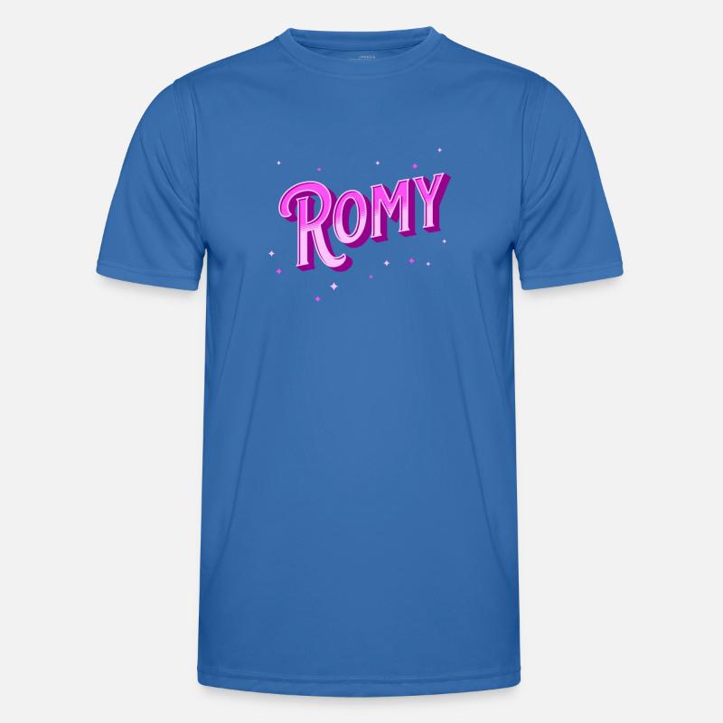 Romy name personalized - Men's Functional T-Shirt - royal blue