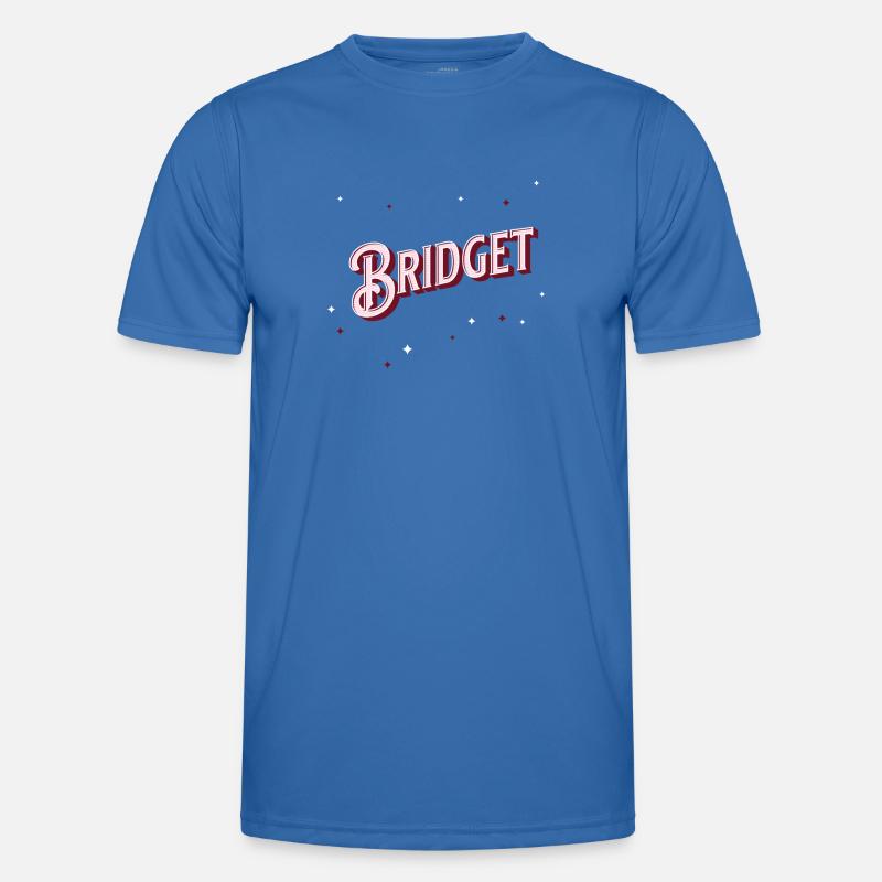 Personalized Bridget name - Men's Functional T-Shirt - royal blue