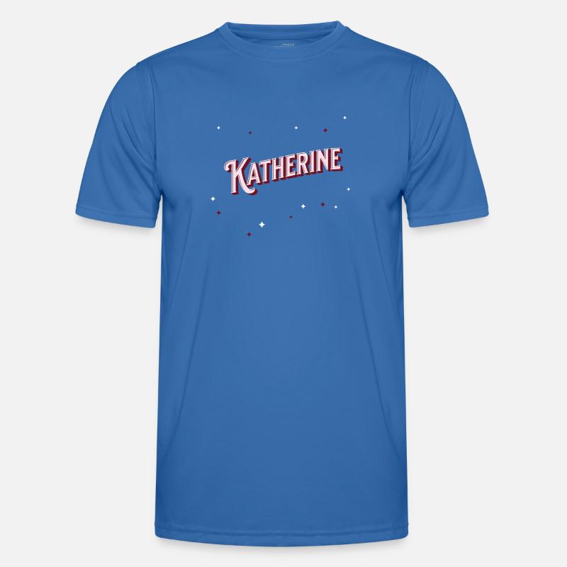 Katherine name personalized - Men's Functional T-Shirt - royal blue