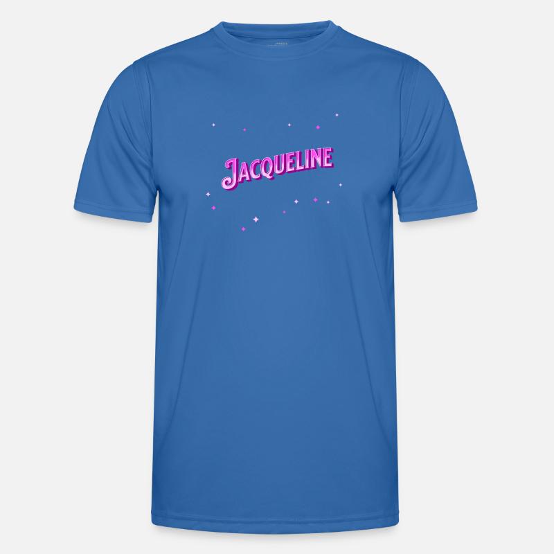 Jacqueline name personalized - Men's Functional T-Shirt - royal blue