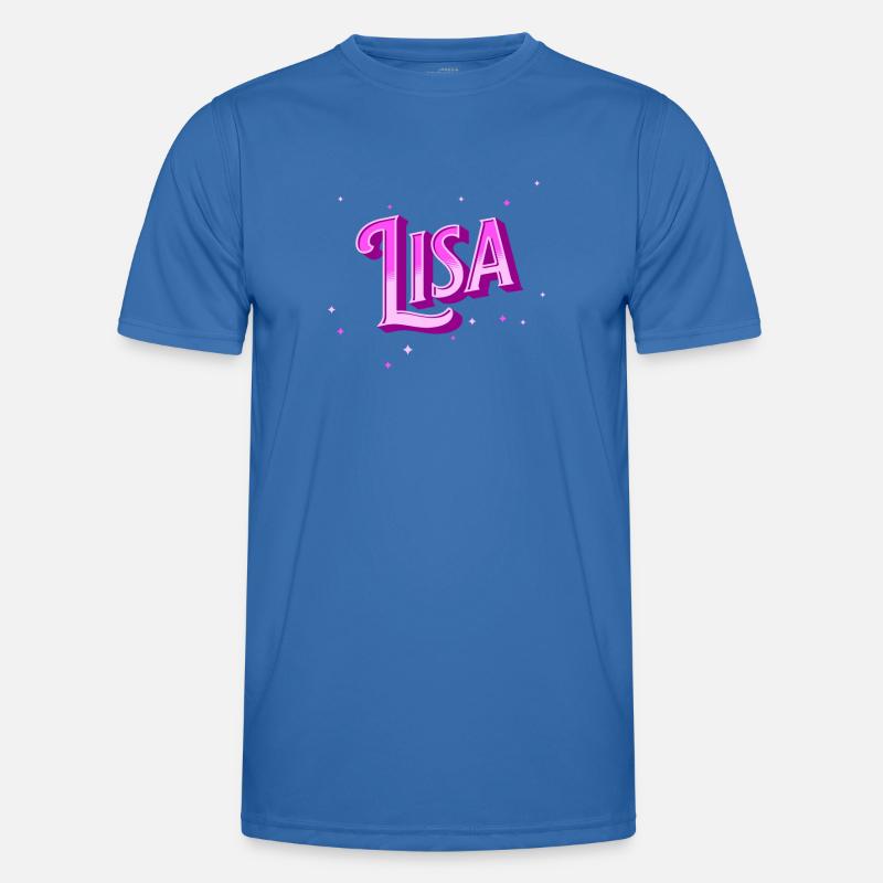 Lisa name personalized Men's Functional T-Shirt