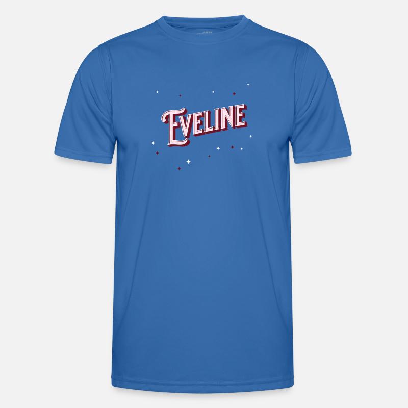 Eveline name personalized - Men's Functional T-Shirt - royal blue
