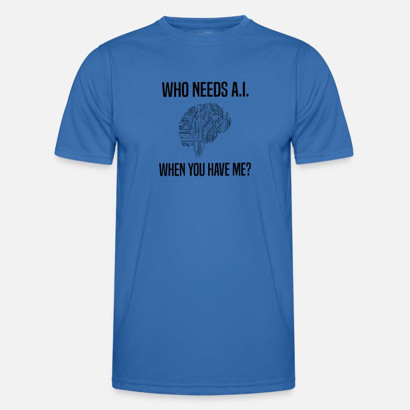 Internet Of Things IOT Programmer Admin IT - Men's Functional T-Shirt - royal blue