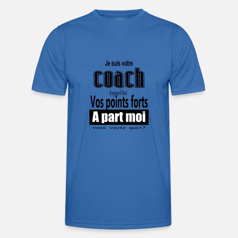 coach vos points fort T-shirt sport Homme