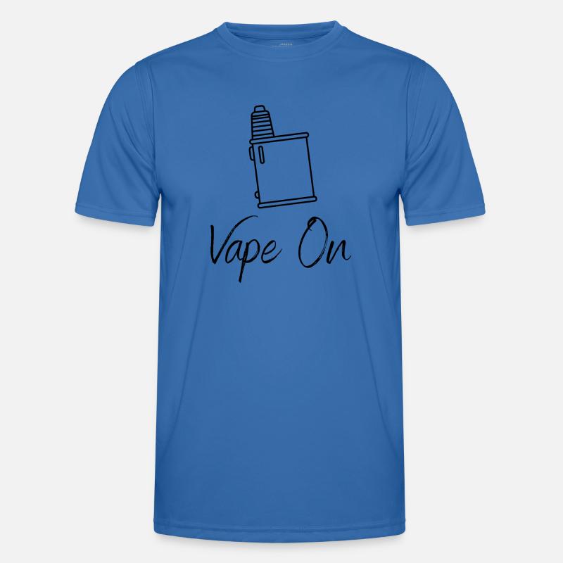Vape On - Vaping - Vaping - Steam Engine Men's Functional T-Shirt