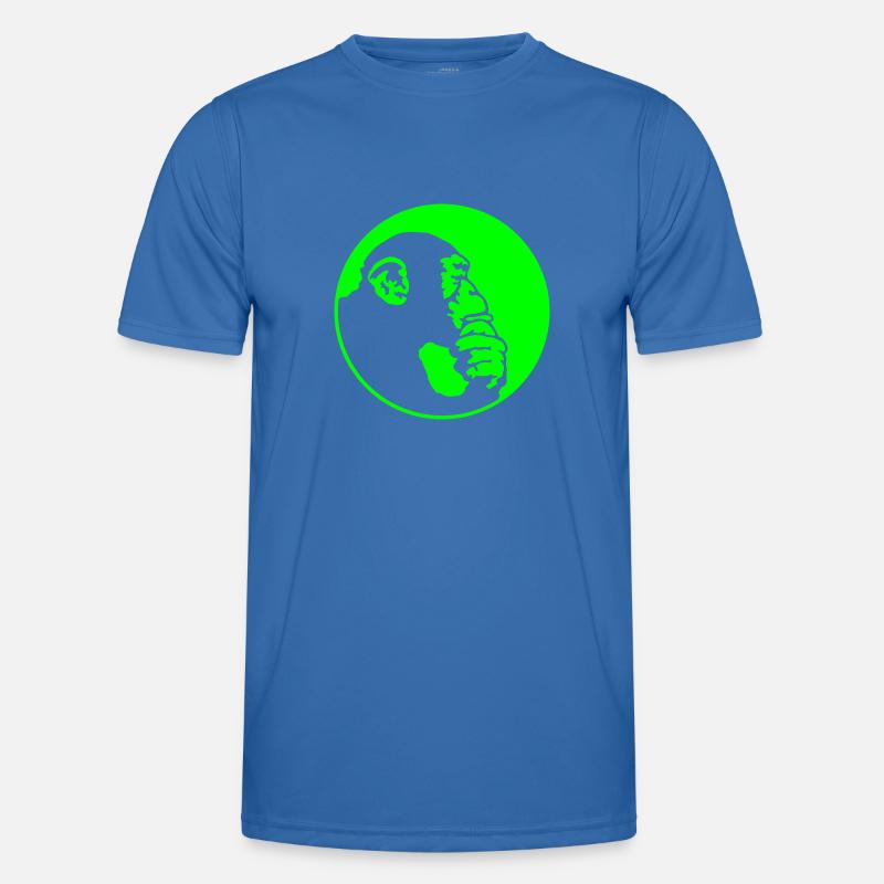 Der Denkeraffe Männer Funktions-T-Shirt